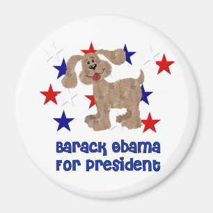 Aimant Chiens pour Obama