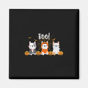 Aimant Chiens pug Halloween Mignon Amoureux Bouledogue Fr