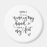 Chiens Wine Love Happiness Citation Funky Hand Let