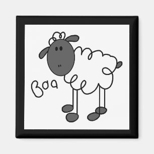Aimant Chiffre T-shirts et cadeaux de bâton de moutons