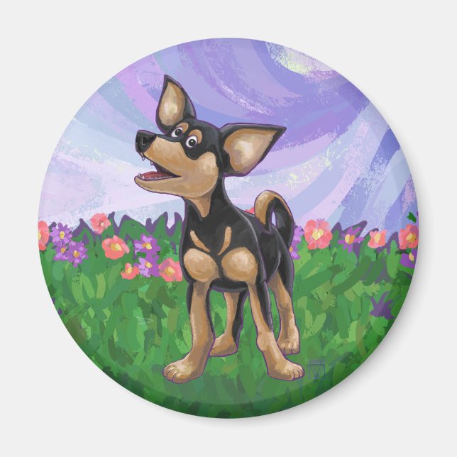 Aimant Chihuahua Cadeaux et accessoires (Devant)