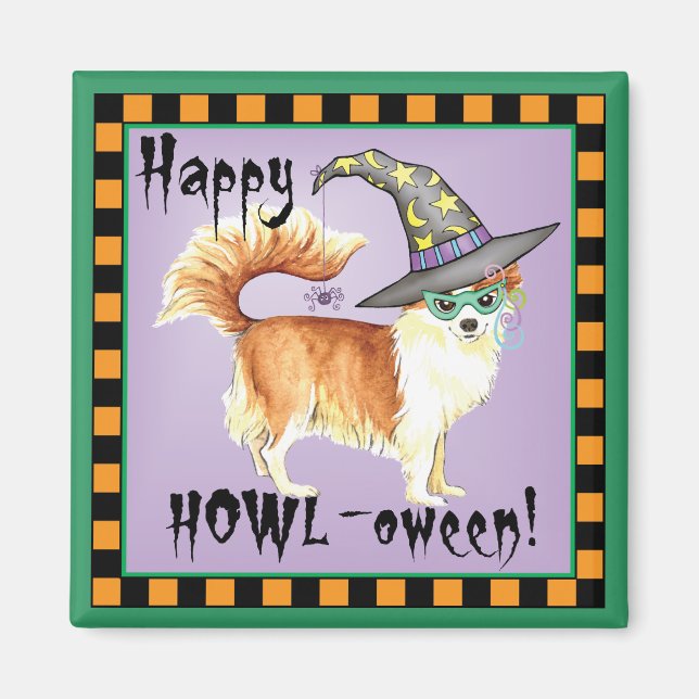 Aimant Chihuahua Witch (Devant)