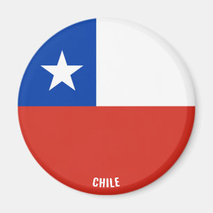 Aimant Chili Drapeau charmant patriotique