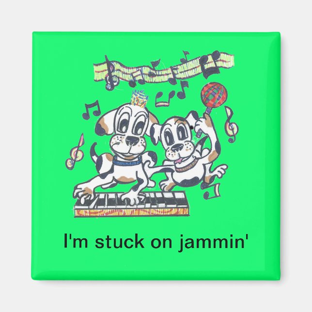 Aimant Chilly Chien Le Beagle Dansant (Devant)