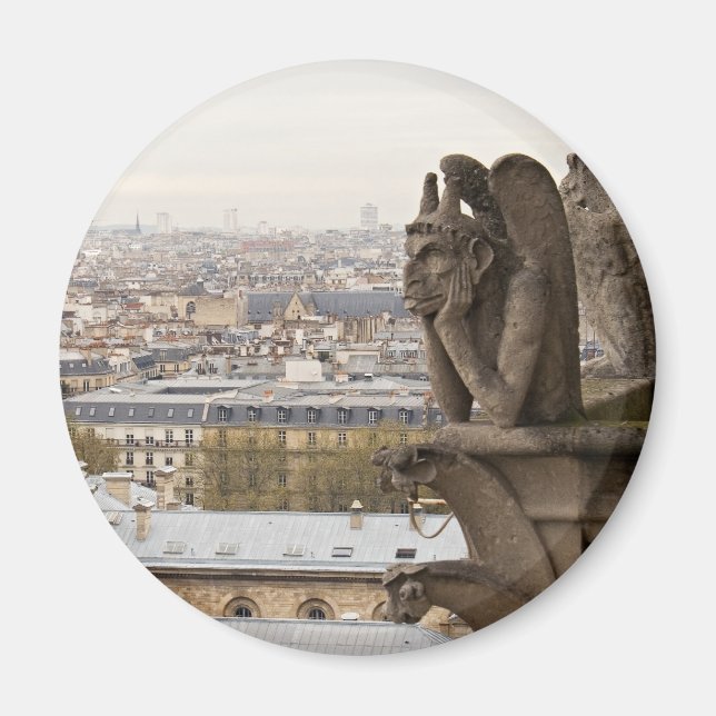 Aimant chimère Notre Dame de Paris (Devant)
