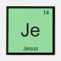 Chimie Élément Nom Jésus Tableau Périodique