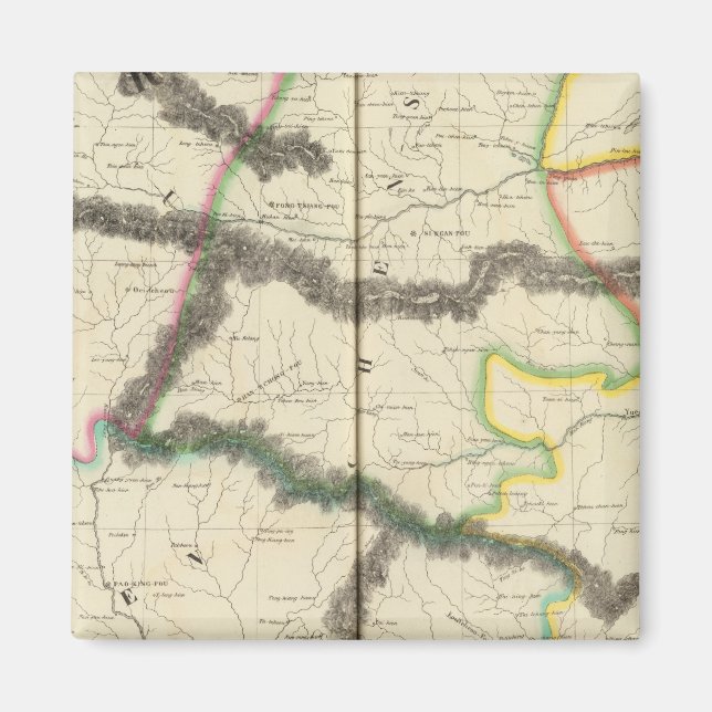 Aimant Chine, Asie 72 (Devant)