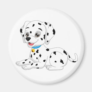 Aimant Chiot Chien Mignon Dessin Animé Chien de Feu Dalma