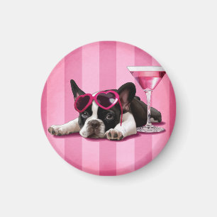 Aimant Chiot de bouledogue français