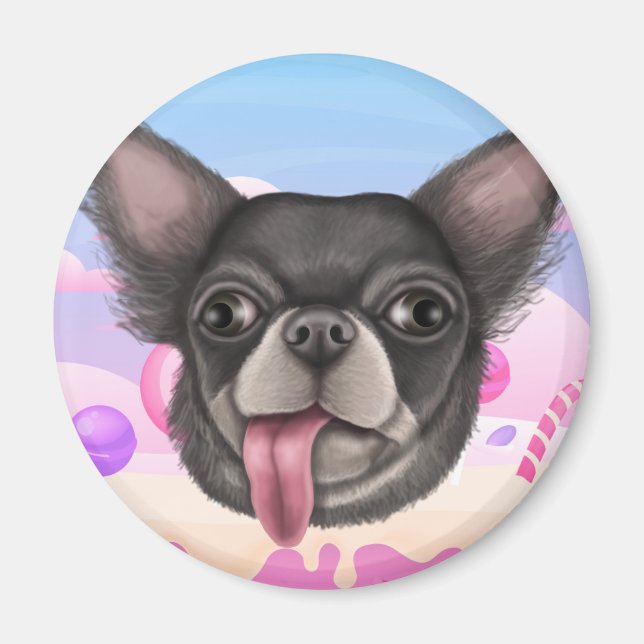 Aimant Chiot Derpy (Devant)