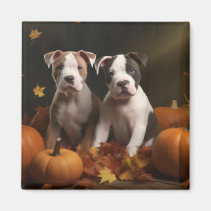 Aimant Chiots American Staffordshire Autumn Delight