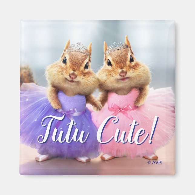 Aimant Chipmunk Ballerina Duo (Devant)