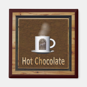 Aimant Chocolat chaud