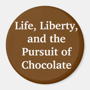 Aimant Chocolat de liberté