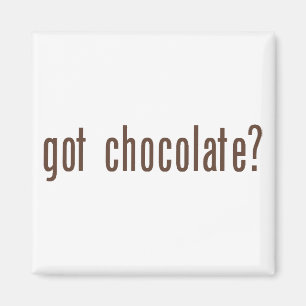 Aimant chocolat obtenu ?