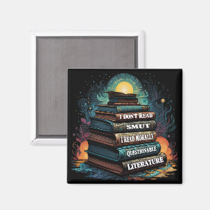 Aimant Choix de livres Humour Carré