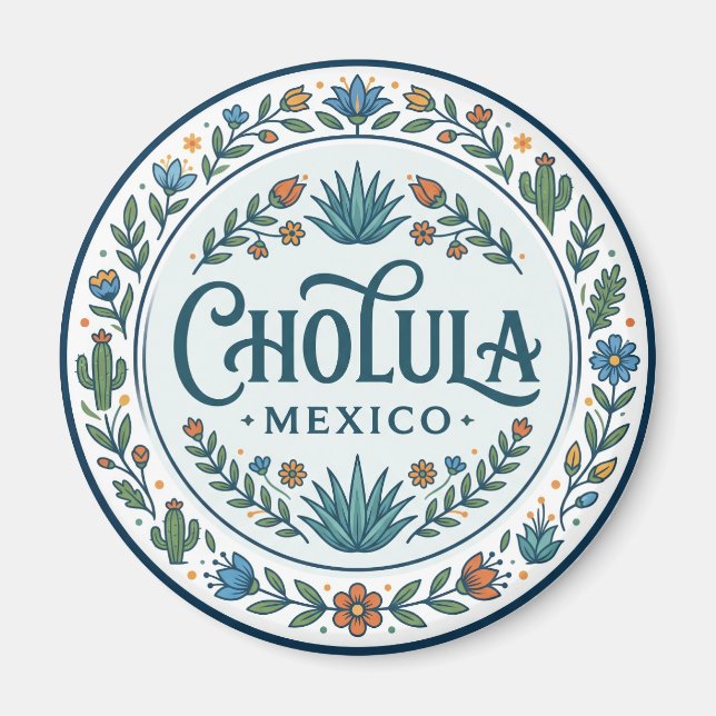 Aimant Cholula Mexique (Devant)