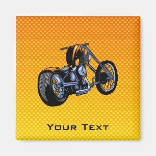 Aimant Chopper orange jaune