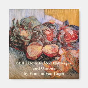 Aimant Choux rouges et oignons par Vincent van Gogh