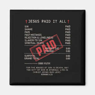 Aimant Chrétiens Jésus A Payé Tout Drôle Citation De Jésu