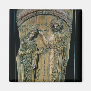 Aimant Christ Crowning l'empereur Constantin VII