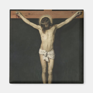 Aimant Christ crucifié sur la Croix (foi) (Vélasquez)