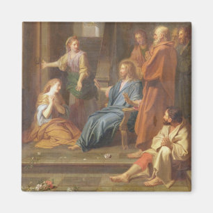 Aimant Christ dans la Maison de Martha et Marie