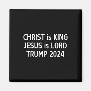 Aimant Christ est le roi Jésus est le Seigneur Trump 2024