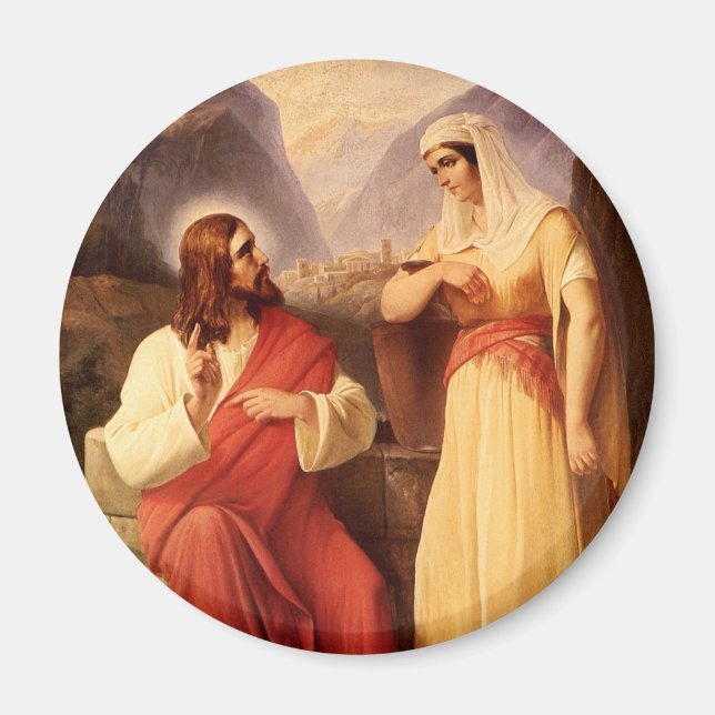 Aimant Christ et Samaritain par Christian Schleisner (Devant)