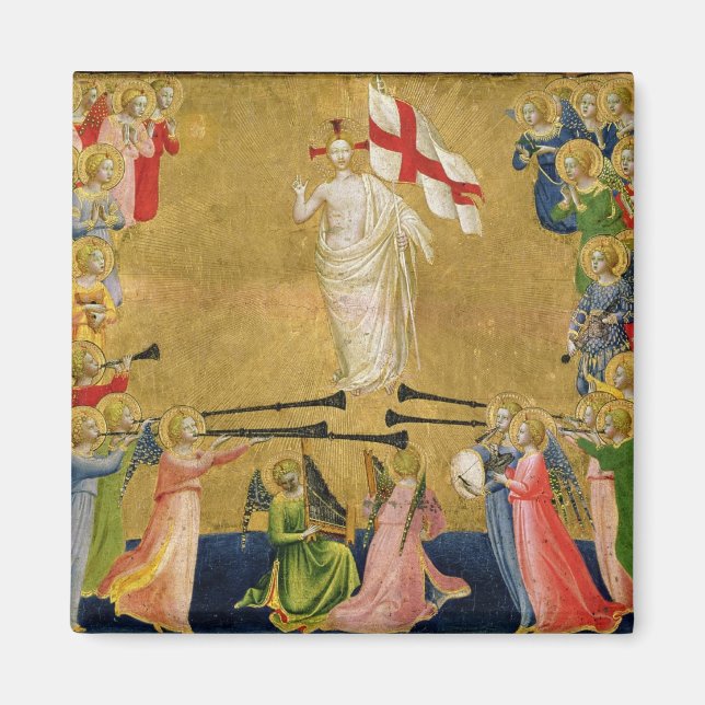 Aimant Christ glorifié dans la Cour du Ciel, 1423-24 (Devant)