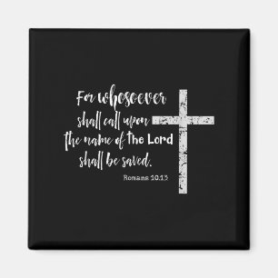 Aimant Christian Kjv Écriture Qui Appelle Romains 10.