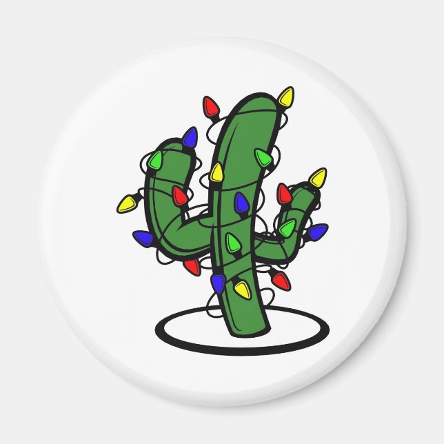 Aimant Christmas Cactus (Devant)