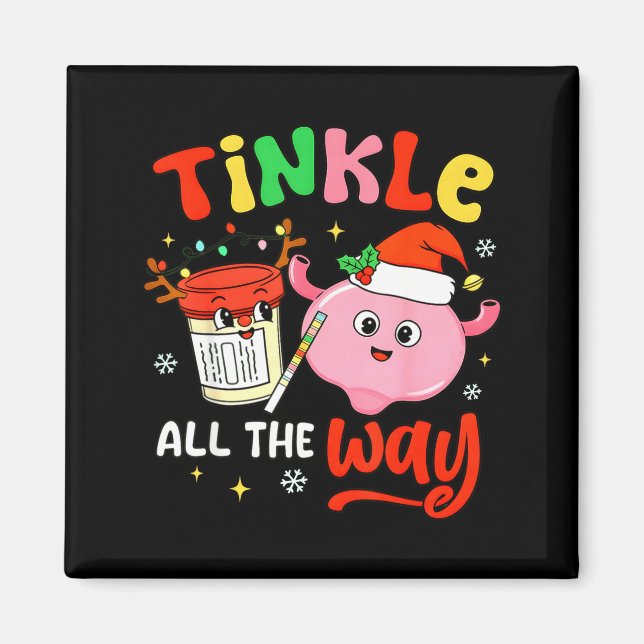 Aimant Christmas Urologist Nephrologist T Healthcare Work (Devant)