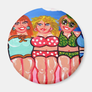 Aimant Chubby Beach Divas Friends