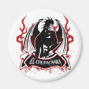 Aimant Chupacabra d'EL - le surgeon de chèvre