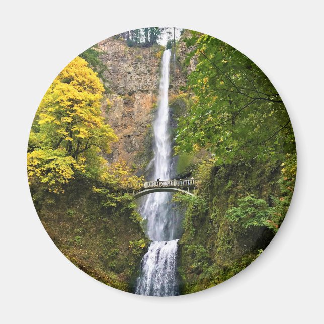 Aimant Chutes Multnomah, Columbia River Gorge, Oregon (Devant)