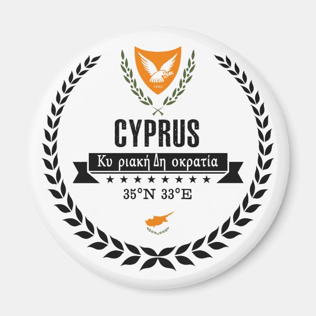 Aimant Chypre (Devant)