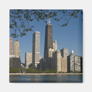 Aimant Ciel de Chicago et lac Michigan, lac Shore