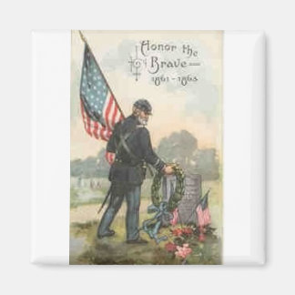 Aimant cimetière de guerre civile