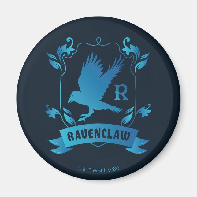 Aimant Cimier de maison ORNÉ RAVENCLAW™ (Devant)