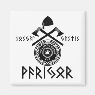 Aimant Cimier guerrier de la justice sociale