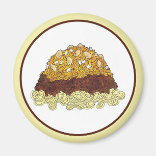 Aimant Cincinnati Chili Ohio OH Spaghetti Chili Food