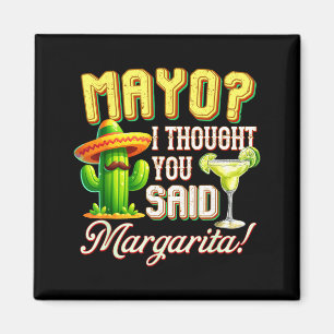 Aimant Cinco de mayo mayo pensait ladite marguerite cactu