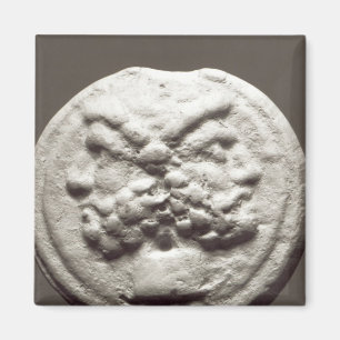 Aimant Cinq pièces représentant Janus, Jupiter