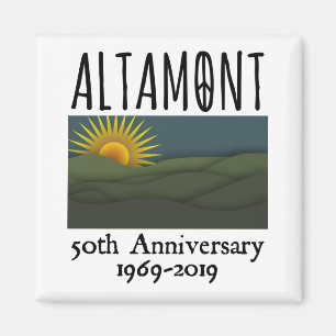 Aimant Cinquante ans Altamont Speedway Free Concert 1969