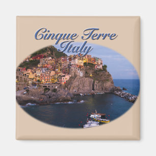Aimant Cinque Terre, Italie : Soirée romantique
