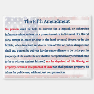 Aimant Cinquième amendement