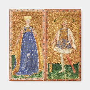 AIMANT CIOTS ANCIENS DE RENAISSANCE /MAID ET PAGE DES VÊT