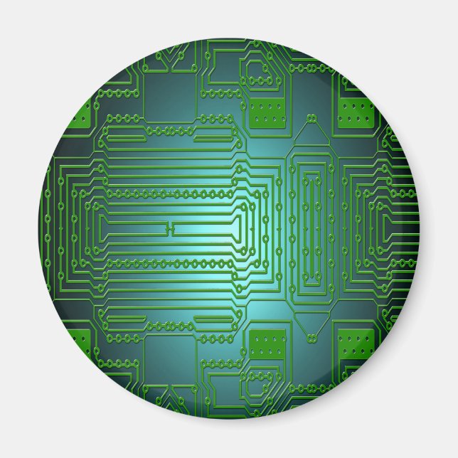 Aimant circuits de conducteurs de cartes (Devant)