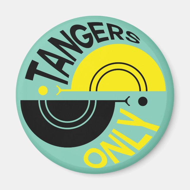 Aimant circulaire standard de 2¼ pouces (Devant)